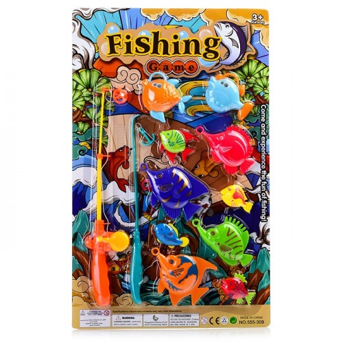 Набор рыбалка на листе